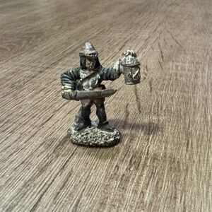 Silver Medieval Knight Action Figure